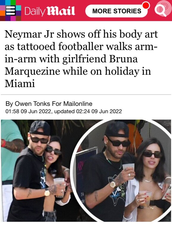Bruna Biancard é confundida com Bruna Marquezine