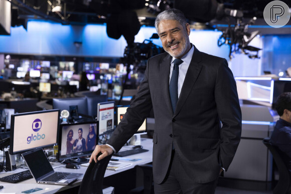 Não só Pedro Bial foi vítima de fake news, mas a imagem de William Bonner também está sendo usada em 'deep fake'