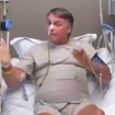 VÍDEO: Após live na UTI, Bolsonaro grita e faz escândalo ao ser intimado no hospital por oficial de justiça: 'Eu peço…'