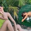 Mãe de 3ª filha de Neymar, Amanda Kimberlly exibe bumbum definido em foto de biquíni e web reage após suposta polêmica com Rafaella: 'Deve ser difícil ser seu ex'