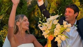 Casamento de Bárbara Heck: de vestido tomara que caia com véu gigante, ex-BBB reúne Viih Tube, Eliezer e mais ex-participantes em cerimônia ao ar livre. Fotos!